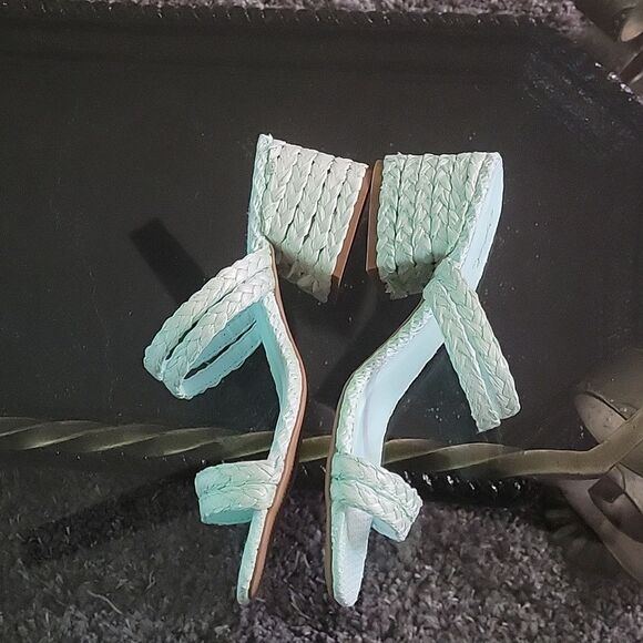 BRAND NEW RAFFIA STRAPPY WOMEN"S SANDAL - Picture 6 of 14